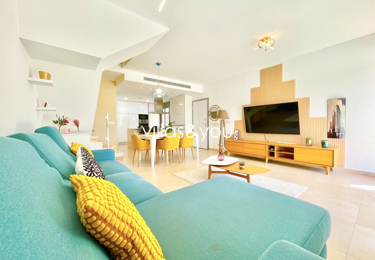 Villa i Orihuela Costa - Villa Villamartin Paradise | Långtidsuthyrning på vintern i Orihuela Costa