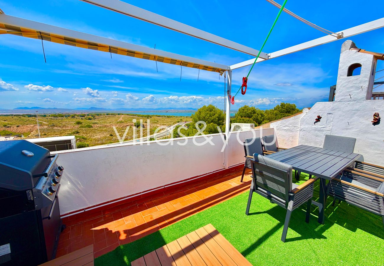 Takvåning i Torrevieja - Torrevista Penthouse | Långtidsuthyrning för vintern i La Mata, Torrevieja